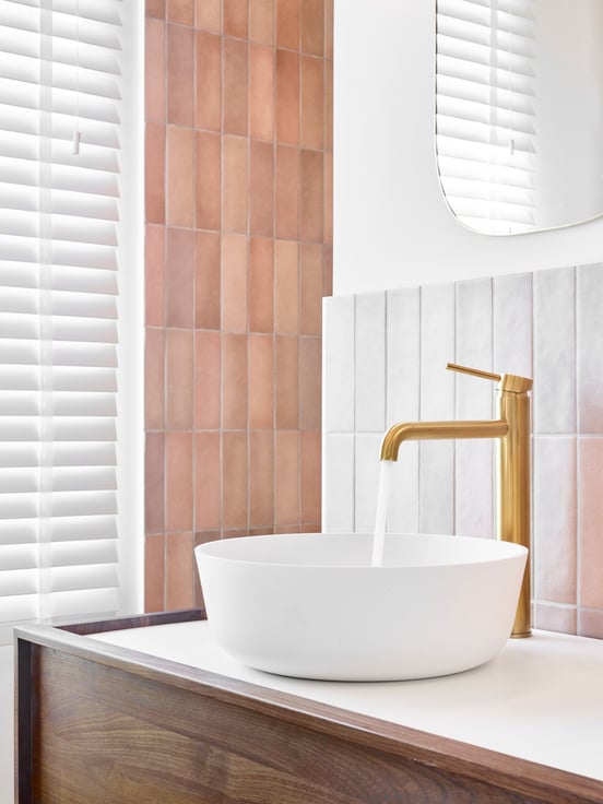 Balmani Zone waskom matte Solid Surface rond Ø 35 cm