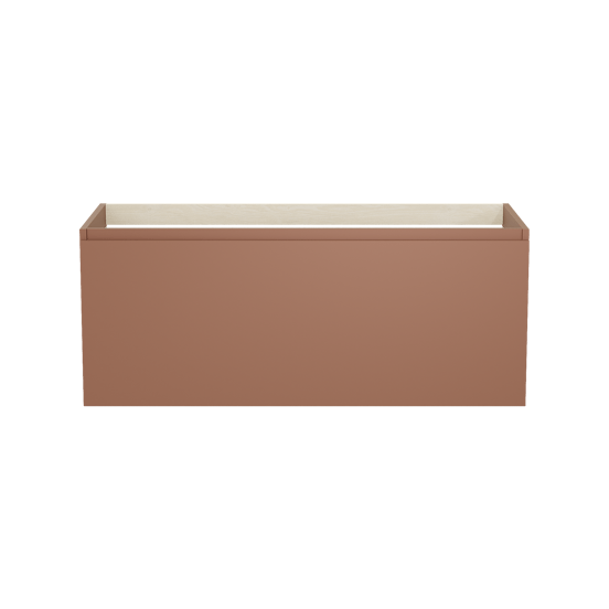 Balmani Sfera zwevende wastafelonderkast 120 x 55 cm Cotto 2 lades