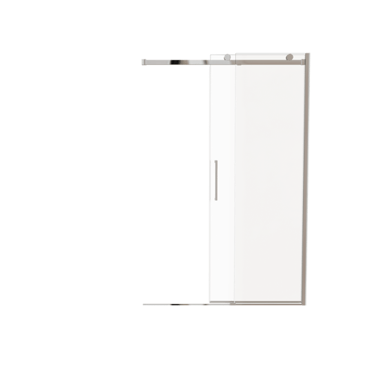 Luca Varess Boltano douche schuifdeur 130 cm x 200 cm Helder glas chroom profiel