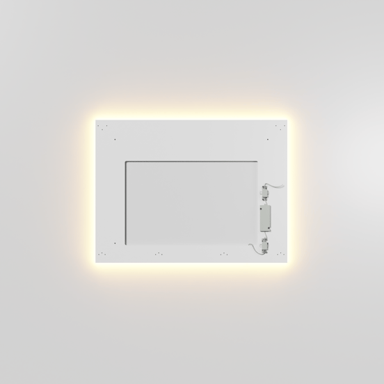 Luca Varess LED Spiegelschrankbeleuchtung: 100 x 75 cm,