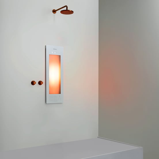 Sunshower Plus S Infrarood en UV Inbouw white