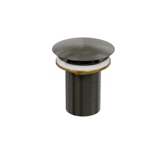 Balmani Accia vasque à poser acier inoxydable Brushed GunMetal rond Ø 36 cm