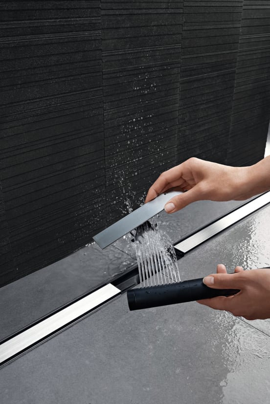 Geberit CleanLine caniveau de douche 30 tot 160 cm inox brossé