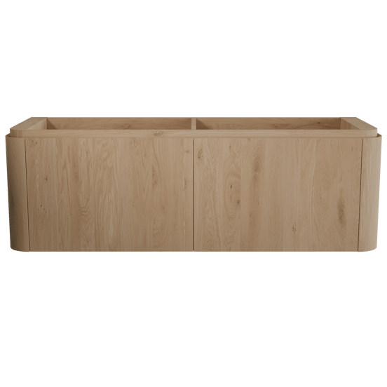 Balmani Moon zwevende wastafelonderkast 160 x 55 cm natuur eik 4 lades