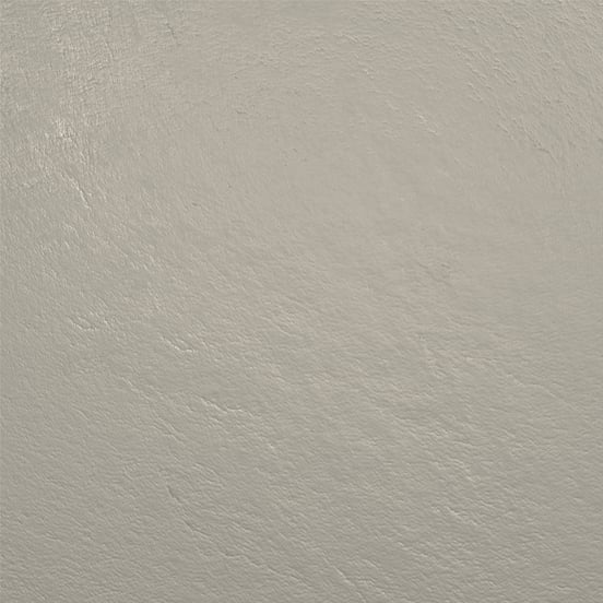 Luca Varess Dandy douchebak 120 x 90 cm composietmarmer mat zijdegrijs rock structuur