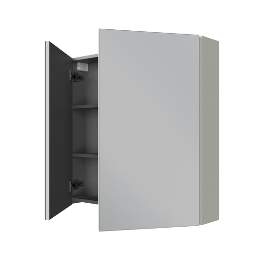 Linie Montro armoire de toilette 80 x 75 cm greige