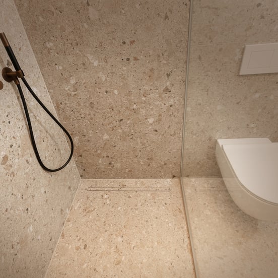 Mydrain Secret Line douchegoot 80 cm Betegelbaar rooster