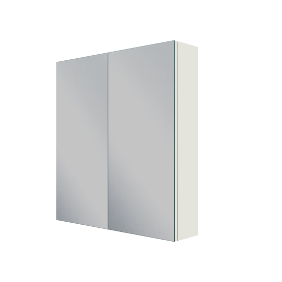 Linie Montro armoire de toilette 70 x 75 cm blanc mat