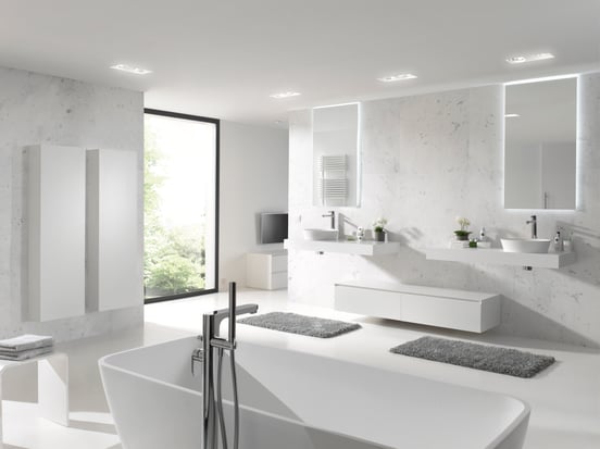 Balmani Mitra Elements/Idra colonne salle de bains suspendue blanc mat 42 x 20 x 150 cm