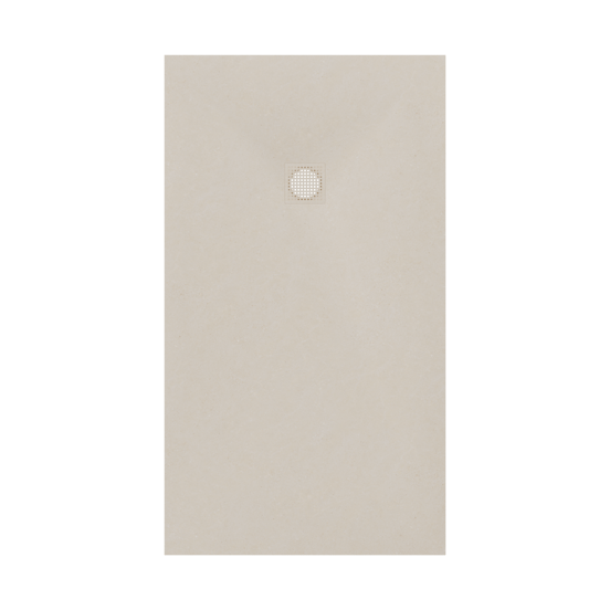 Luca Varess Suite receveur de douche 160 x 90 cm marbre composite Dizzy Cream 