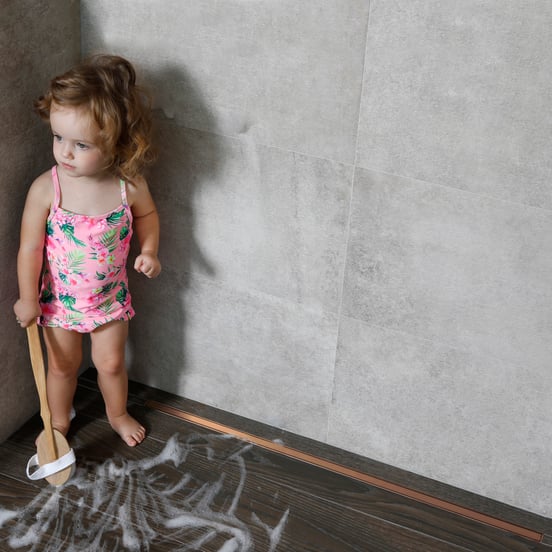 Mydrain douchegoot 70 cm Brushed Rosegold