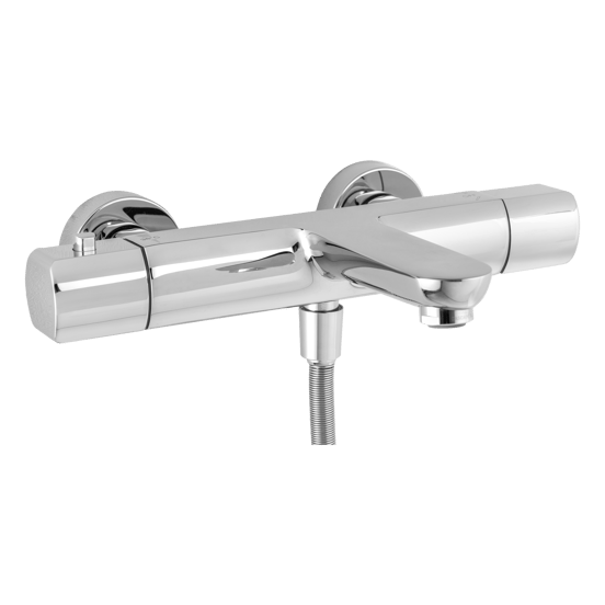 Blaufoss Bodan robinet de bain thermostatique chrome brillant