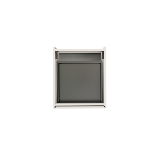 Storke Edge meuble sous-vasque suspendu 45 x 52 cm blanc mat 2 tiroirs