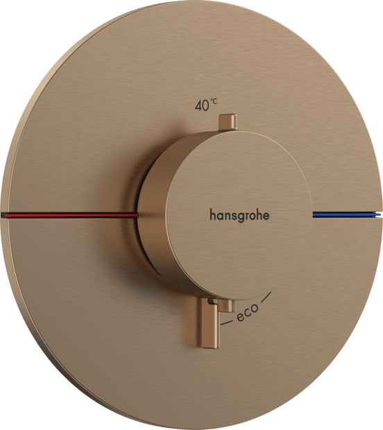 Hansgrohe Showerselect Comfort S thermostat de douche encastré Brushed Bronze