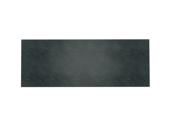 Balmani Stretto Einzel- oder Doppelwaschtischplatte, Granit poliert, 150 x 55 cm