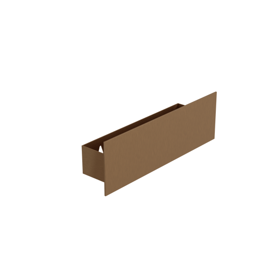 Balmani Uma wandplank brushed Rosegold 35 x 8.5 cm