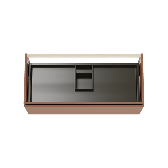 Balmani Sfera zwevende wastafelonderkast 120 x 55 cm Cotto 2 lades