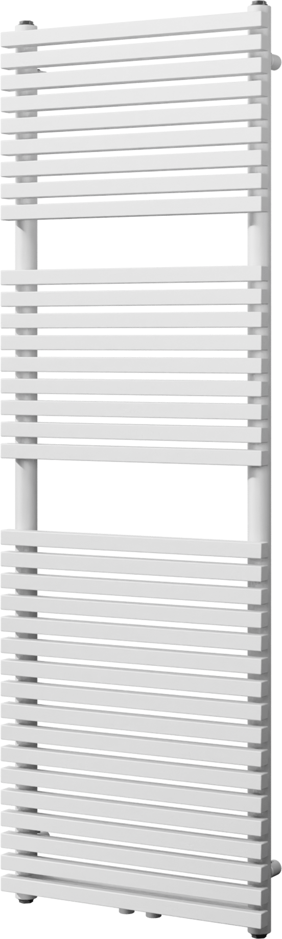 Vipera Vesuvio Einzel Handtuchheizkörper 50 x 150 cm Elektrische Heizung Weiß matt Seiten- und Mittelanschluss 800W, inkl. Widerstand 