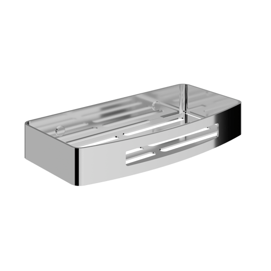 Blaufoss Chic rechteckige Seifen, Chrom