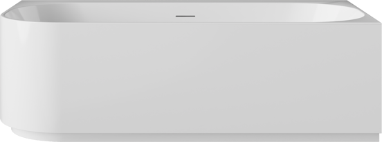 Luca Varess Laguna 2-Personen-Eckbadewanne: rechts, 170 x 85 cm, Acryl Weiß Glänzend