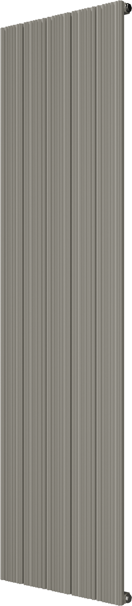 Vipera Mares sèche-serviettes simple 47 x 180 cm chauffage central soie grise raccordement latéral et central 1315W