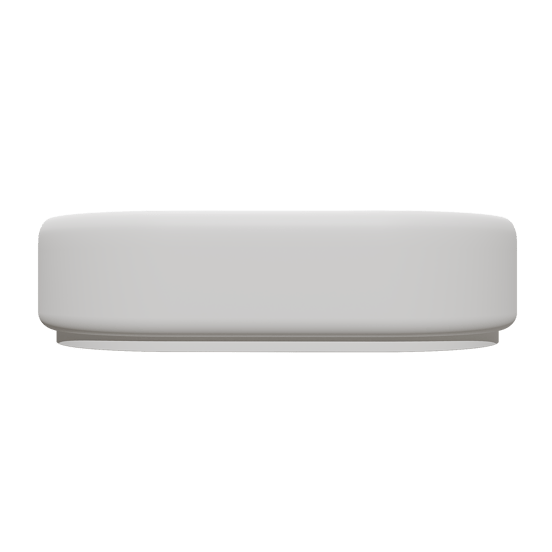 Balmani Scala vasque à poser Solid Surface blanc mat ovale 54 x 36 cm