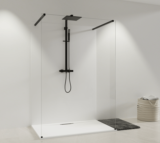 Balmani Dolce douchebak 140 x 90 cm Solid Surface mat wit