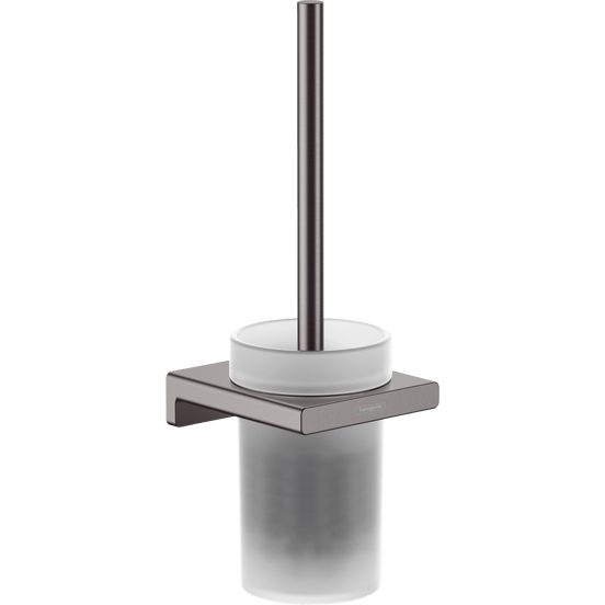Hansgrohe AddStoris Toilettenbürstenhalter Brushed Black Chrome