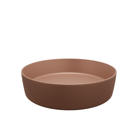 Balmani Fiyi waskom mat Cotto Solid Surface rond Ø 39 cm