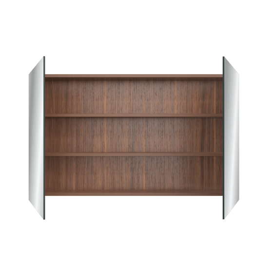 Balmani Lucida armoire de toilette 120 x 72 cm noyer Américain