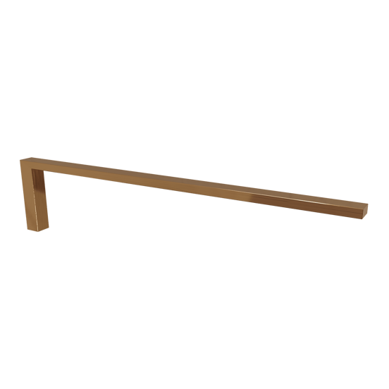 Blaufoss Noma handdoekhouder Brushed Rosegold 41cm