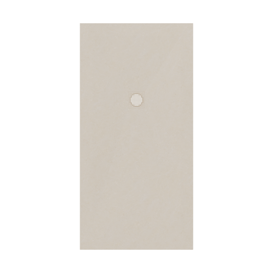 Luca Varess Suite douchebak 180 x 90 cm composietmarmer Dizzy Cream 