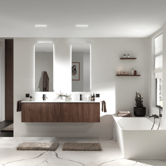 Blaufoss Noma Handtuchhalter, schwarz matt, 41 cm