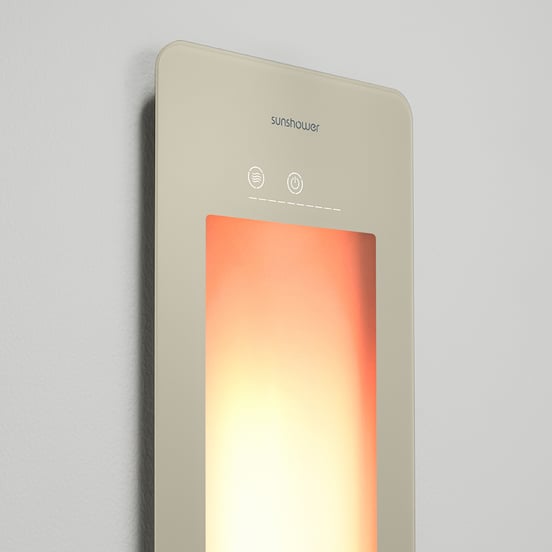 Sunshower One L Infrarood Inbouw sand white