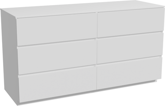 Storke Edge staand badmeubel 150 x 52 cm mat wit met Tavola enkel of dubbel wastafelblad in solid surface mat wit