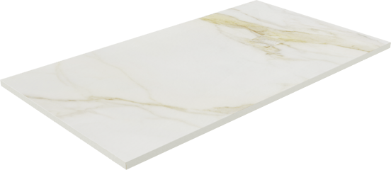 Balmani Impress receveur de douche 160 x 90 cm composite aspect marbre blanc structure rock