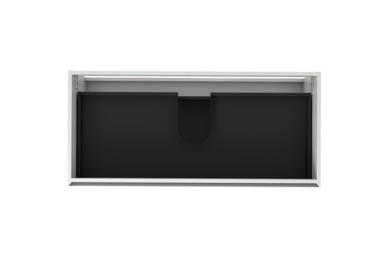 Balmani Mitra zwevende wastafelonderkast 120 x 55 cm mat wit 2 lades