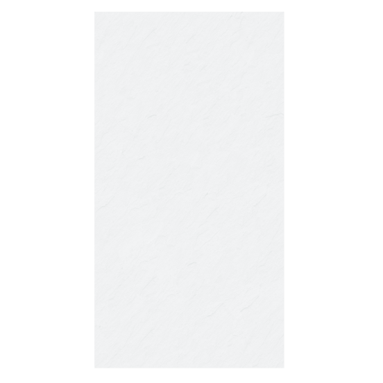 Balmani Zeno douchewandbekleding 120 x 120 x 220 cm composietmarmer mat wit leisteenstructuur