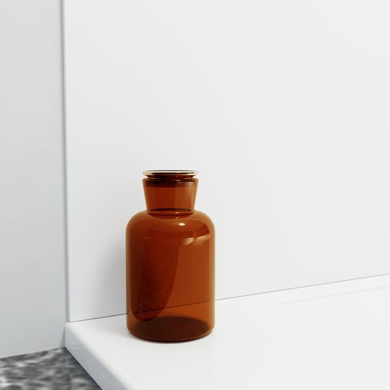 Luca Varess Silk Duschrückwand: 140 x 220 cm, Acryl, Weiß matt