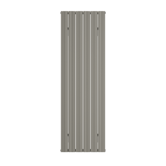 Vipera Mares enkele handdoekradiator 56,5 x 180 cm centrale verwarming zijdegrijs zij- en middenaansluiting 1539W