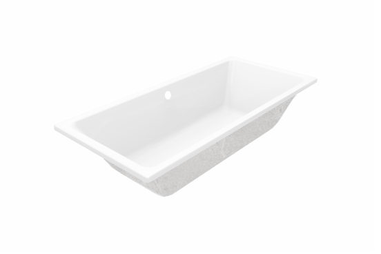 Luca Varess Sandrina 2 Personen Einbaubadewanne 170 x 75 cm, Acryl Weiß mat