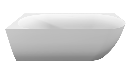 Luca Varess Otello baignoire d'angle gauche duo 180 x 85 cm acrylique blanc mat
