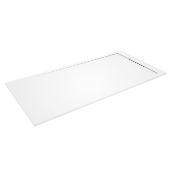 Balmani Andes receveur de douche 180 x 90 cm Solid Surface blanc mat