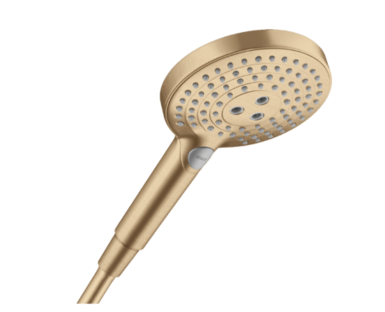 Hansgrohe Raindance Select S120 pommeau de douche 3 fonctions jet Brushed Bronze