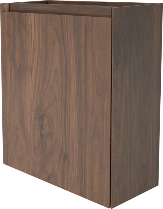 Balmani Mitra meuble lave-mains suspendu 42 x 21 cm noyer Américain