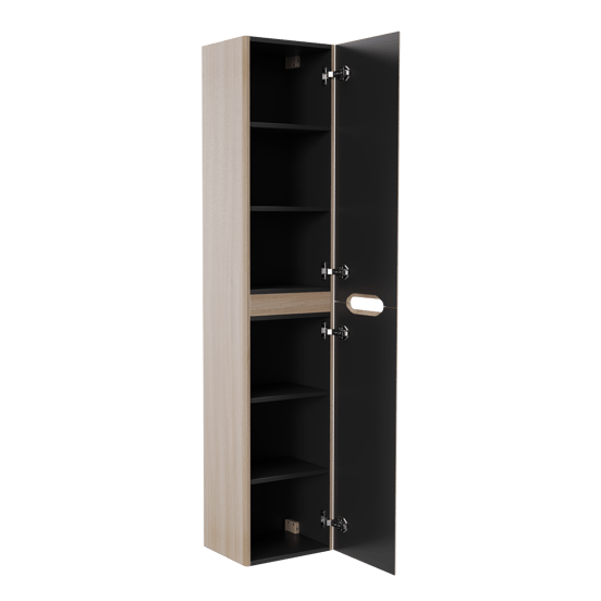 Balmani Eclips zwevende kolomkast licht eiken 35 x 30 x 170 cm