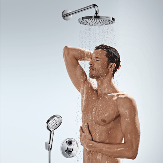 Hansgrohe Raindance Select S240 hoofddouche met muursteun ø24cm chroom