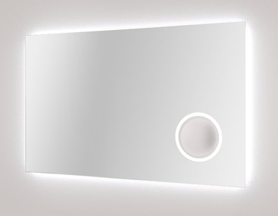 Balmani Giro miroir rectangulaire lumineux et anti-buée 120 x 70 cm