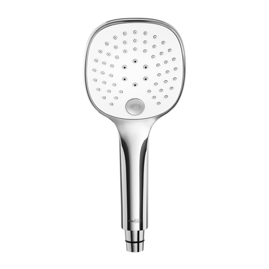 Blaufoss Switch Ultra handdouche 3 straalsoorten Glanzend Chroom en Wit