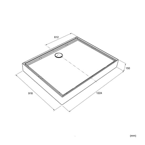 Luca Varess Talan cabine de douche avec portes pivotantes 90 x 120 cm verre transparent avec bande matte à rayures profil blanc brillant